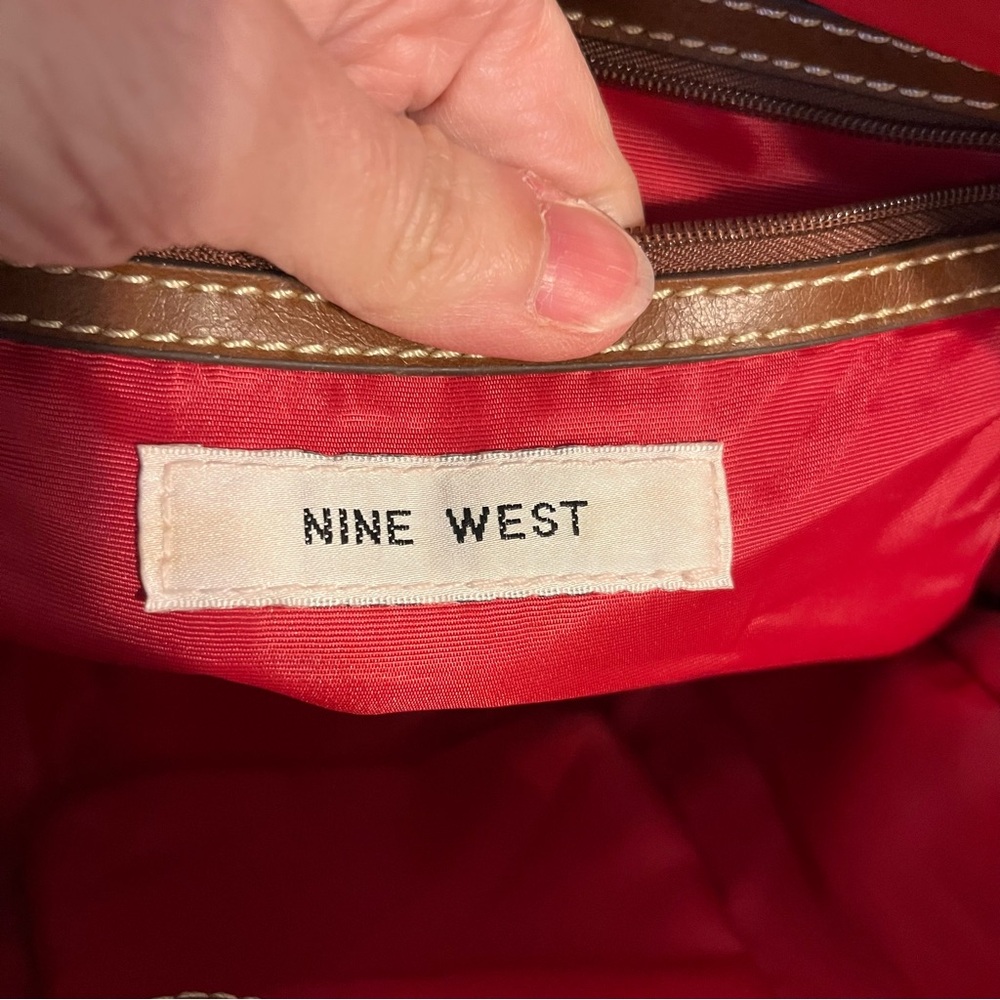 Nine West Colorful Abstract Print Backpack - Picture 7 of 9